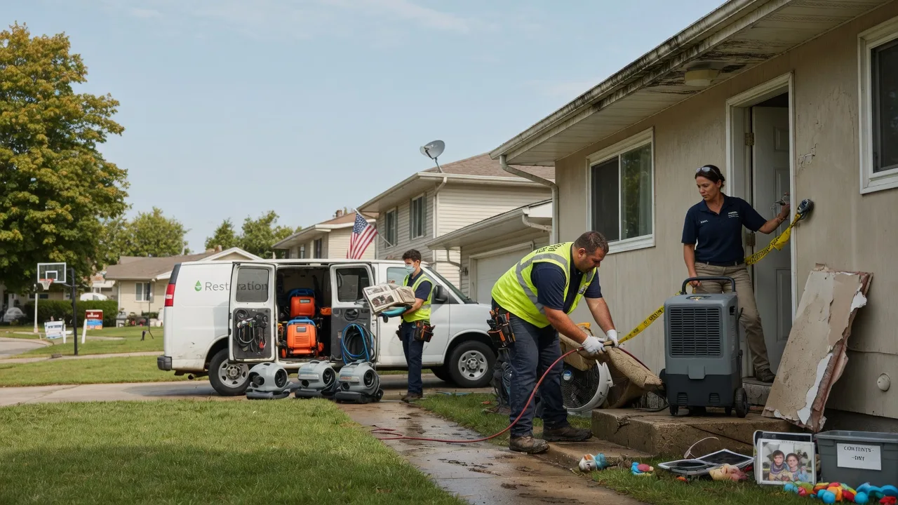Water Damage Restoration in Stewartsville, NJ near me